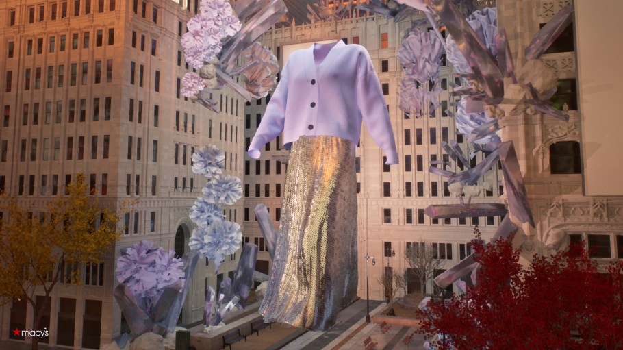The first activation within Mstylelab will include a surrealistic re-creation of New York inspired by Macy’s newest brand, On 34th. The immersive experience is built on the metaverse technology platform Journee.