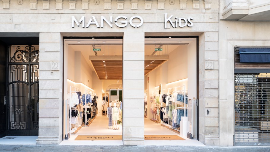 A Mango Kids store in Barcelona.