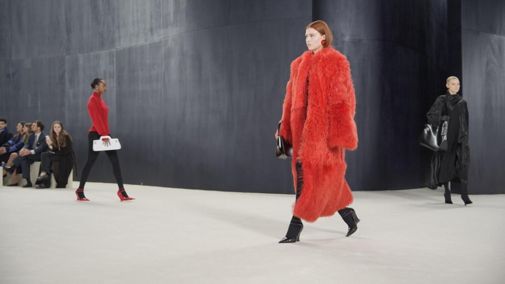 Ambiance at Ferragamo Fall 2023 Ready To Wear Runway Show on February 25, 2023 at the Milano Convention Center in Milan, Italy.