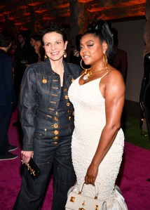 Delphine Bellini and Taraji P. Henson