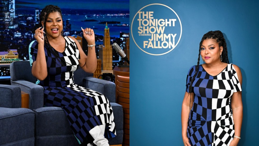 Taraji P. Henson on the Oct. 3 episode of "The Tonight Show Starring Jimmy Fallon."