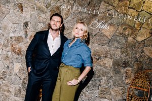 Brandon Borror-Chappell and Laura Brown