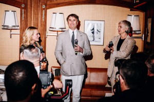 Tracy Margolies and Brunello Cucinelli