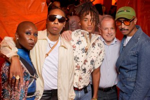 Cynthia Erivo, Lena Waithe, Jaden Smith, Michael Burke and Pharrell Williams