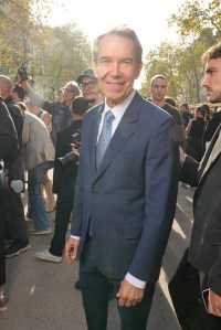 Jeff Koons at Stella McCartney Ready To Wear Spring 2024 held at Marché Saxe-Breteuil on October 2, 2023 in Paris, France.