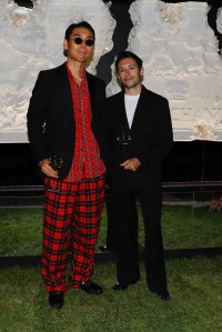 Jury Kawamura and Daniel Snyder