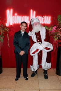 Nabil Aliffi and Santa