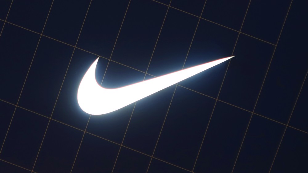 The Nike logo.