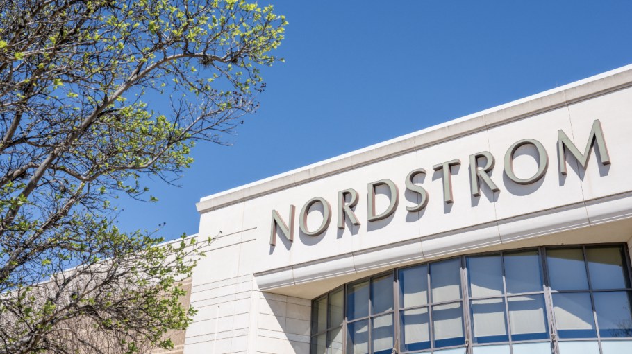 A Nordstrom storefront.
