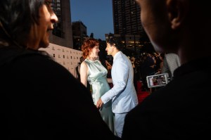Molly Ringwald and Zac Posen