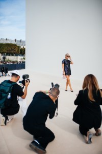Street style at the Spring 2024 Paris Fashion Week Runway Shows.