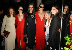 Kristen Naiman, Sarah Clary, Madhulika Sharma, Jenna Lyons, Cass Bird, and Isabella Massenet