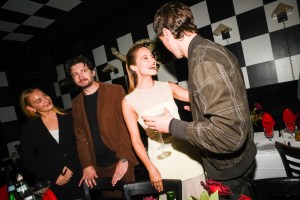 Gene Stupnitsky and Dianna Agron