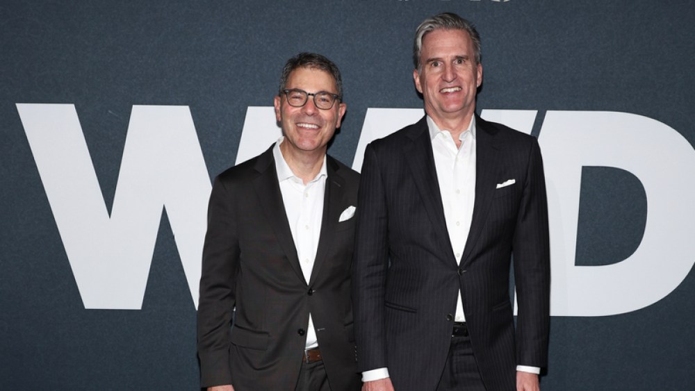 Tony Spring and Jeff Gennette at the 2023 WWD Honors event