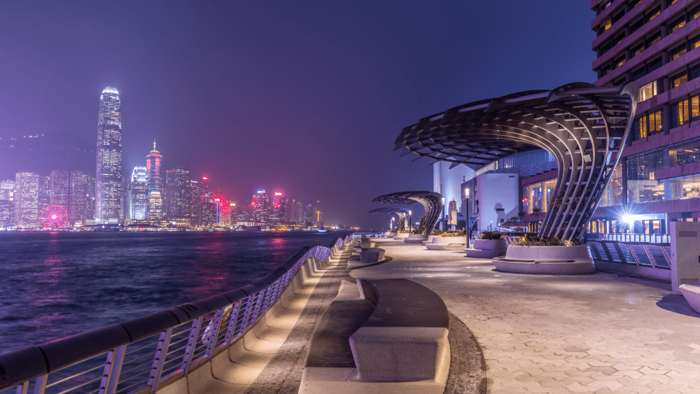 Avenue of the Stars in Hong Kong