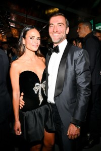 Jordana Brewster and Mason Morfit