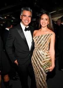 Cash Warren and Jessica Alba
