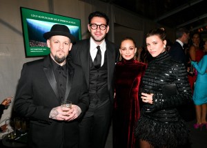 Joel Madden, Elliot Grainge, Nicole Richie, Sofia Richie