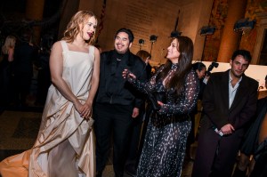 Tommy Dorfman in Bach Mai SS24 RTW, Bach Mai and Ashley Graham
