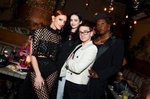 Ashlee Simpson, Krysten Ritter, Christian Siriano and Leslie Jones