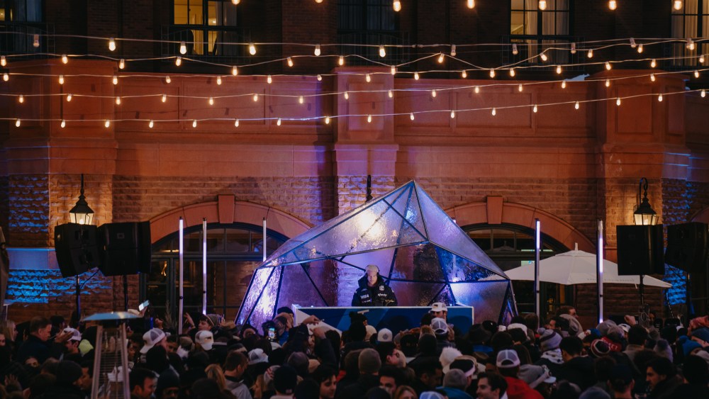 Diplo performs at The Snow Lodge in Aspen