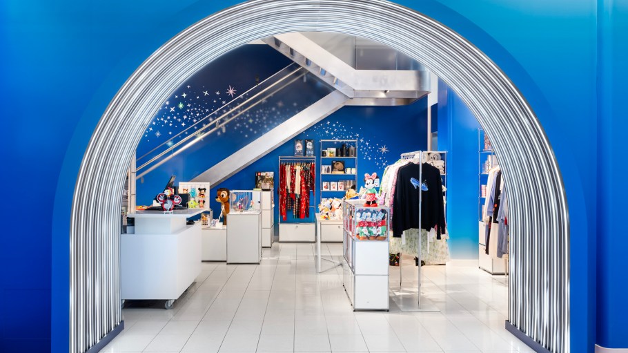 Nordstrom's limited-time Disney shop.