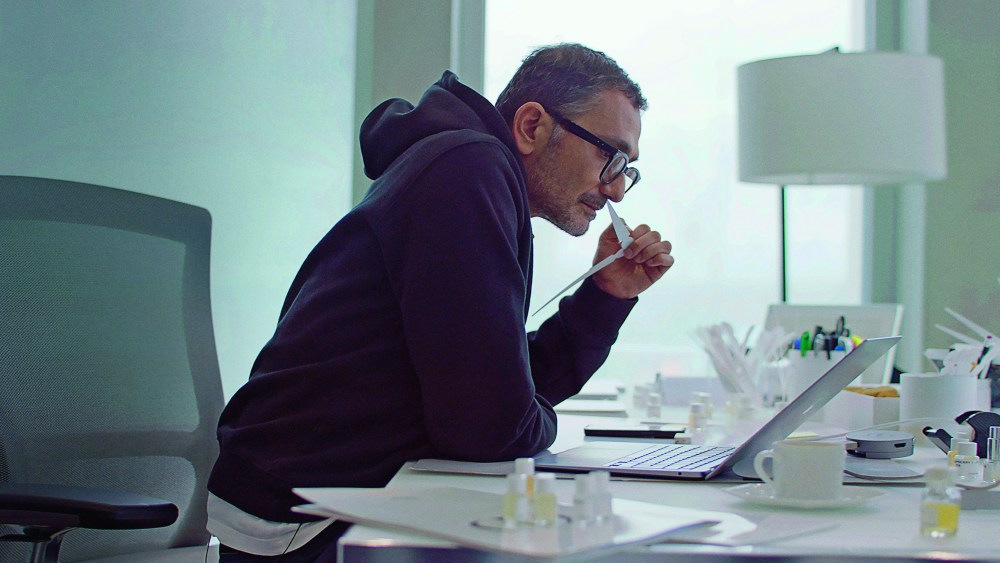 Francis Kurkdjian behind the scenes in "Inside the Dream."