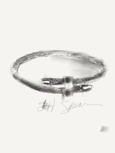 “A John Hardy handwoven precious metals technique that inspired the Spear collection.” - Reed Krakoff