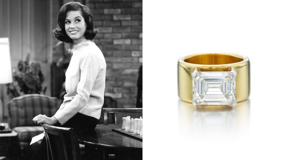 Marty Tyler Moore, Sotheby's, jewelry