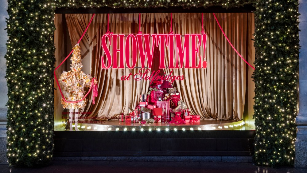 The 2023 Christmas windows at Selfridges in London.