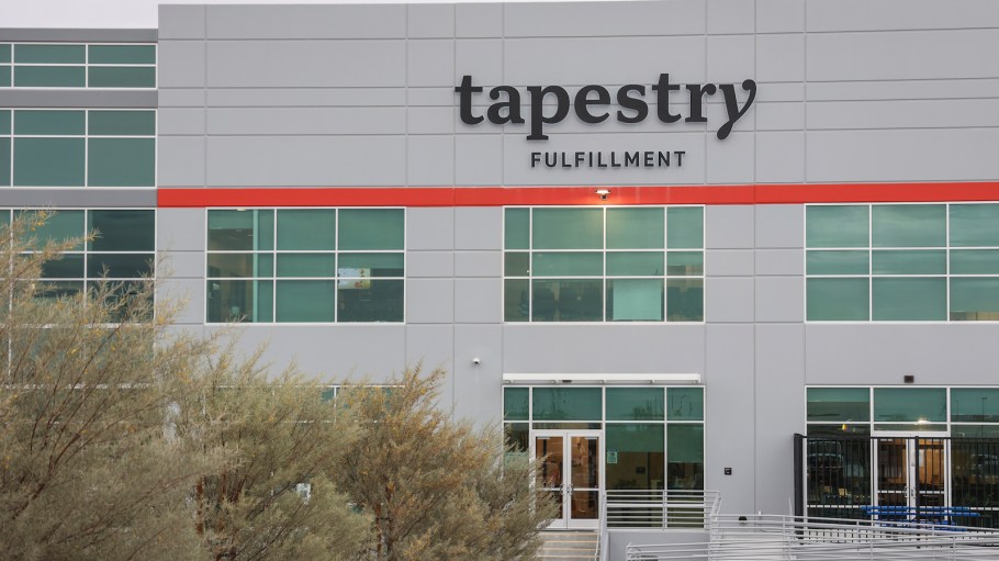 Tapestry, Inc. opens its doors to the fashion house's new fulfillment center in North Las Vegas.
