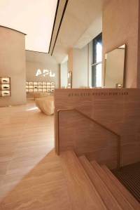 Inside the new APL store opening in Soho.