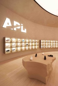 Inside the new APL store opening in Soho.