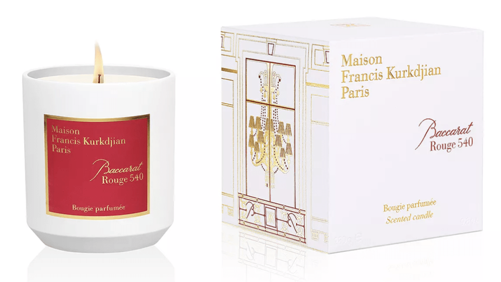 Maison Francis Kurkdjian Paris' Baccarat Rouge 540 candle