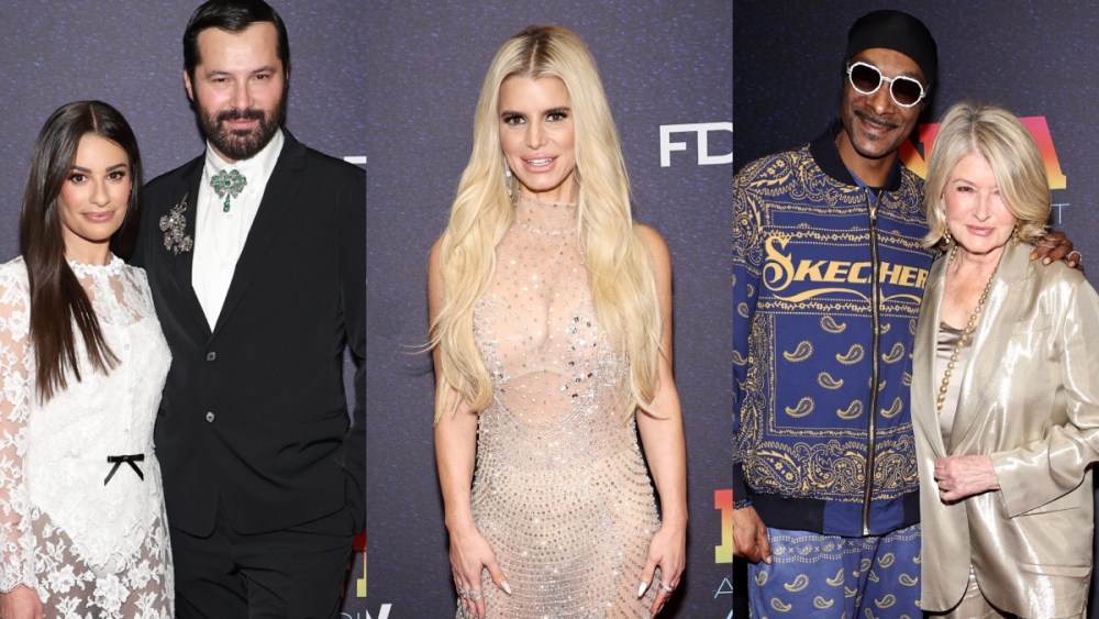 Lea Michele, Gherardo Felloni, Jessica Simpson, Snoop Dogg, Martha Stewart, FNAA, FootwearNews, 2023, red carpet,