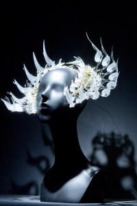 A view of the Iris van Herpen retrospective at the Musée des Arts Décoratifs in Paris.