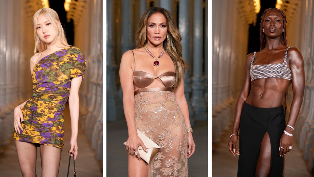 jodie turner smith, rose blackpink, Jennifer Lopez, wearing Gucci, attend the 2023 LACMA Art+Film Gala, Presented By Gucci at Los Angeles County Museum of Art on November 04, 2023 in Los Angeles, California. (Photo by Michael Kovac/Getty Images for LACMA)