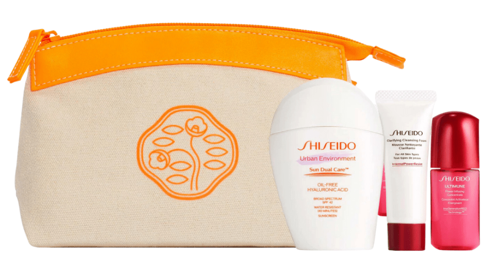 Shiseido products.