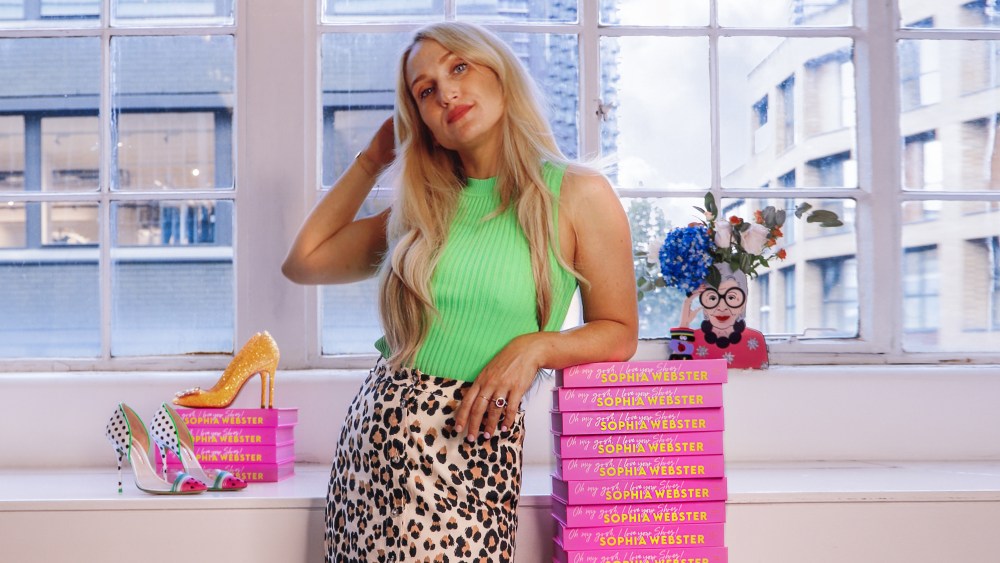 Sophia Webster, 10th anniversary, new book, shoes, sketches