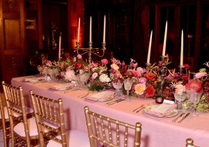The scene at the Roger Vivier Holiday Dinner.