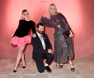 Kiernan Shipka, Gherardo Felloni and Laura Brown