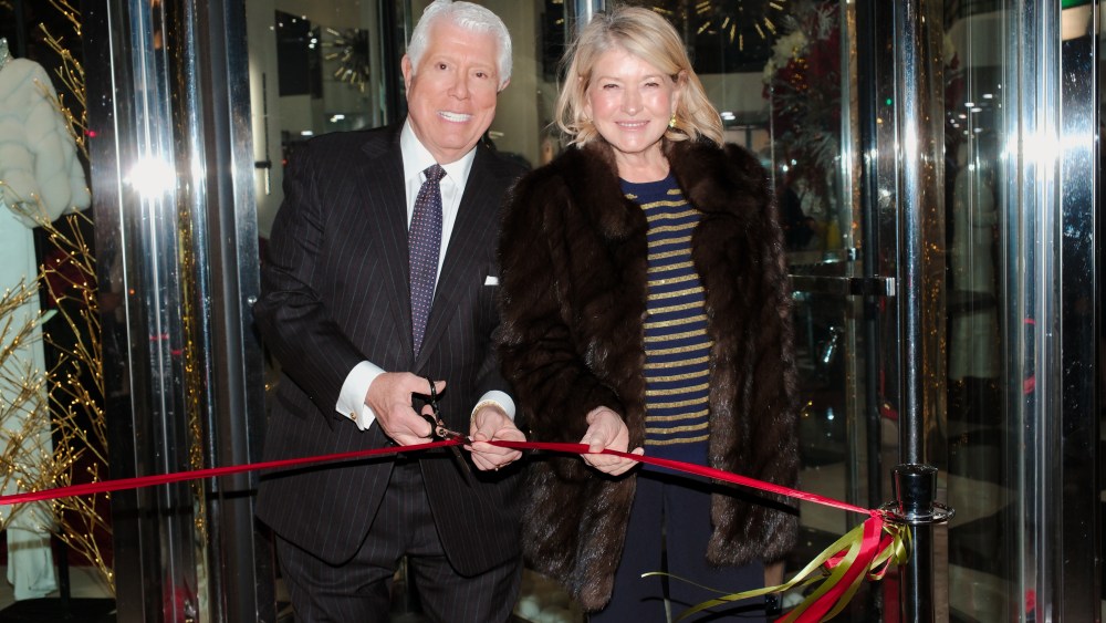 Dennis Basso, Martha Stewart