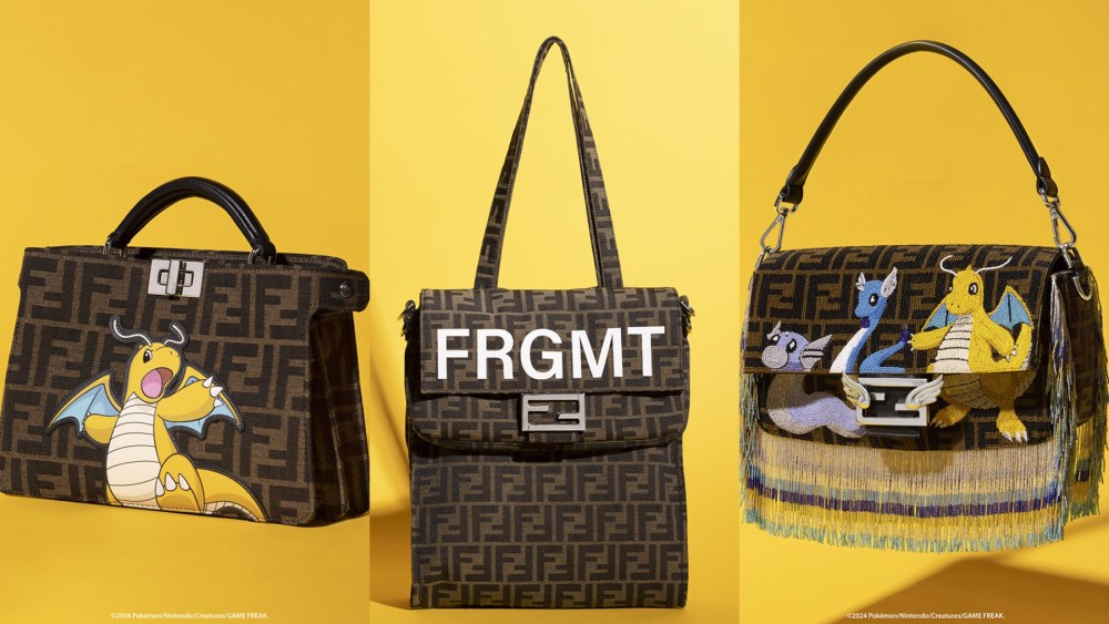 Fendi, Pokémon, Frgmt, Fendi x Frgmt x Pokémon collection,