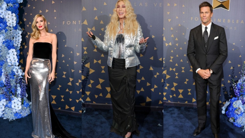 Ivanka Trump, Cher, Tom Brady, Fontainebleau opening