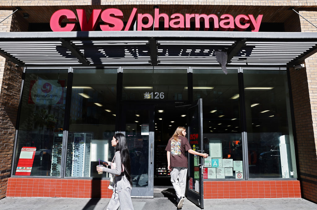 CVS store, Los Angeles, logo, facade, front, sign, pharmacy, 