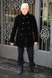 MILAN, ITALY - NOVEMBER 30:  Giorgio Armani is seen on November 30, 2012 in Milan, Italy.  (Photo by Jacopo Raule/FilmMagic)