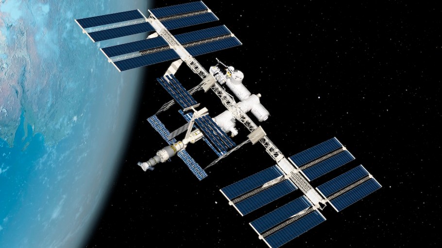The International Space Station is home to research on the effects of gravity on cotton growth.