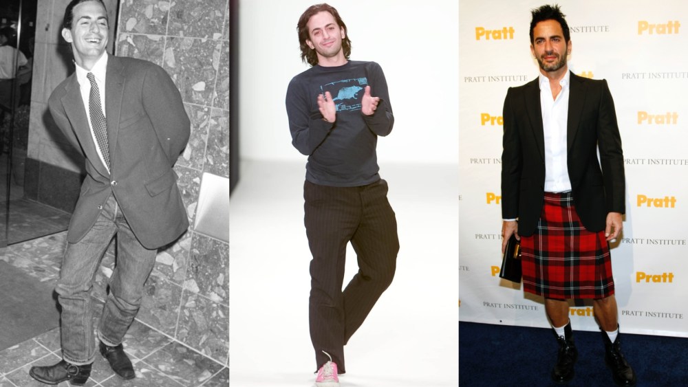 Marc Jacobs, designer, celebrity style, 1990, 2001, 2009