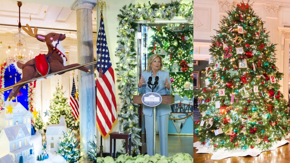White House Christmas Decorations 2023, White House, Christmas, decor, decorations, Nov. 27, 2023