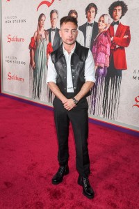 Barry Keoghan at the premiere of "Saltburn”.